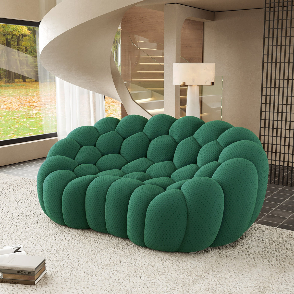 Boneless Couch — 2/3-Seat — Green / 2-Seat