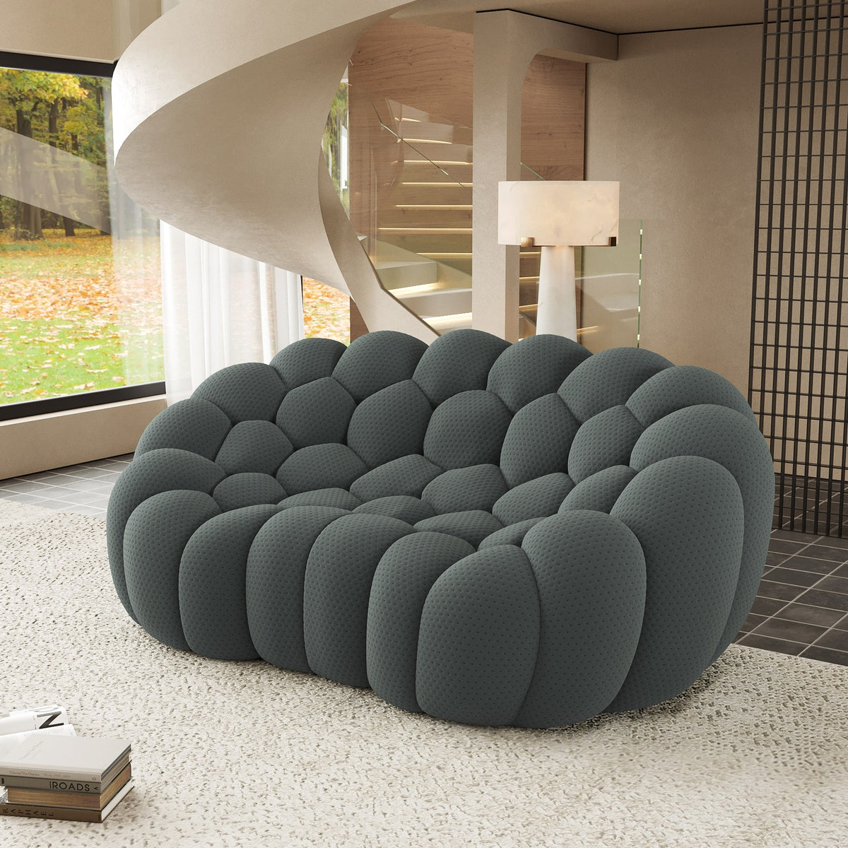 Boneless Couch — 2/3-Seat — Grey / 2-Seat