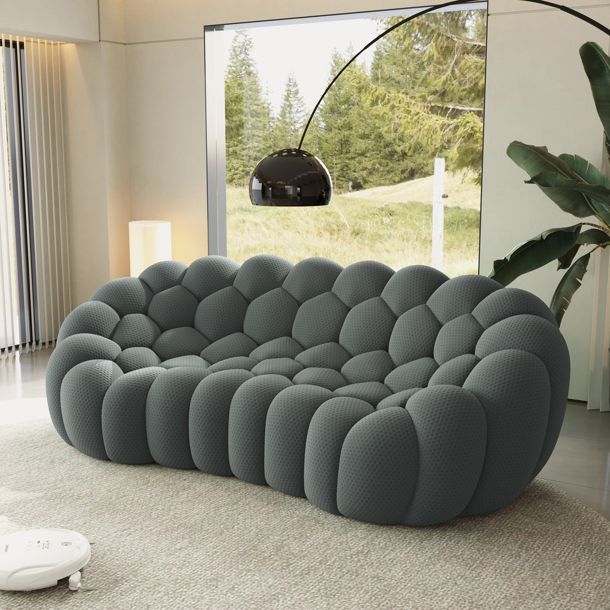 Boneless Couch — 2/3-Seat — Grey / 3-Seat