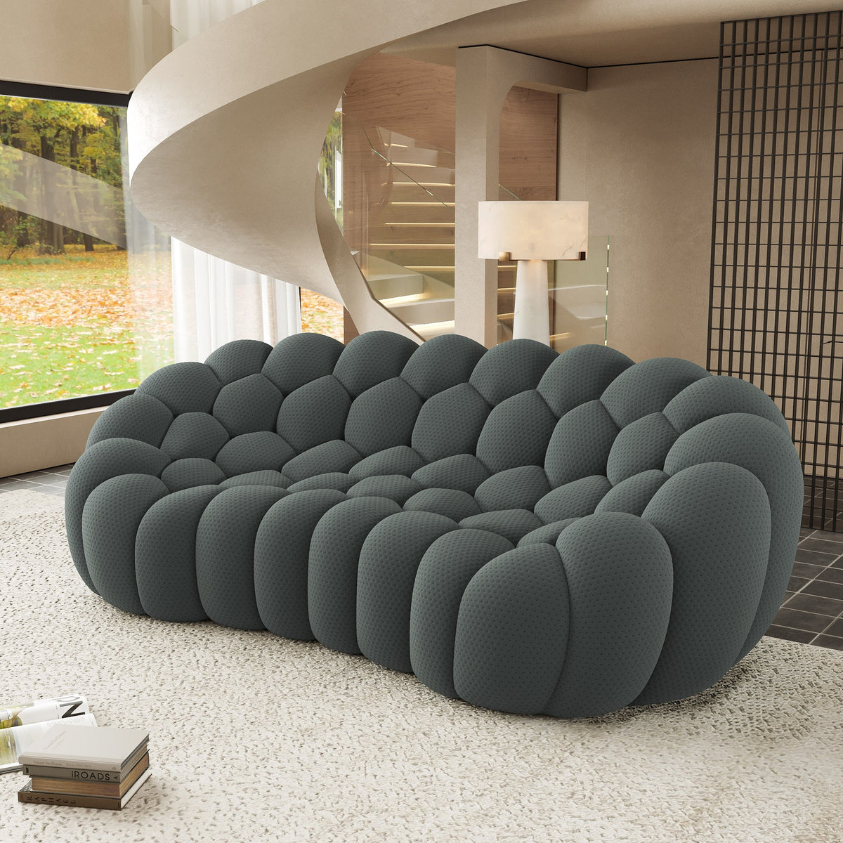 Boneless Couch — 2/3-Seat — Grey / 3-Seat