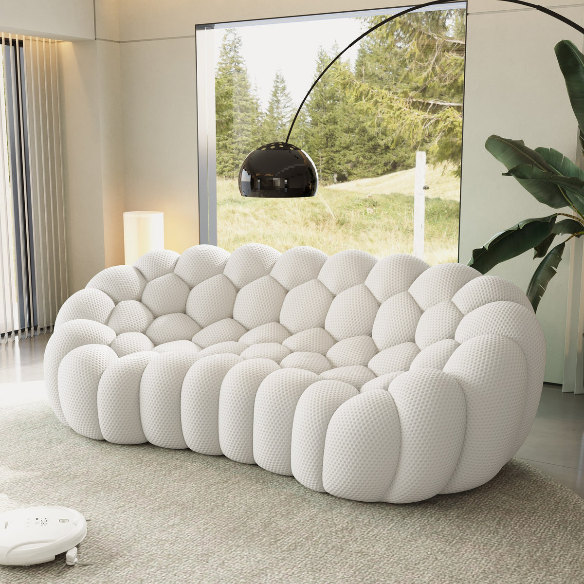 Boneless Couch — 2/3-Seat — Light Grey / 3-Seat