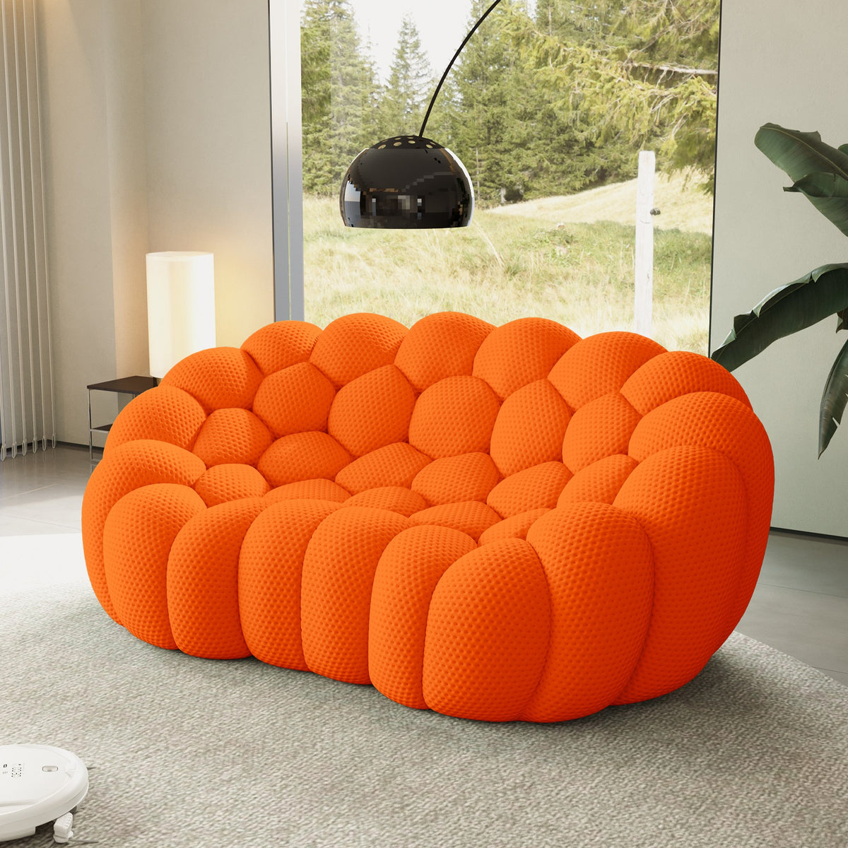 Boneless Couch — 2/3-Seat — Orange / 2-Seat