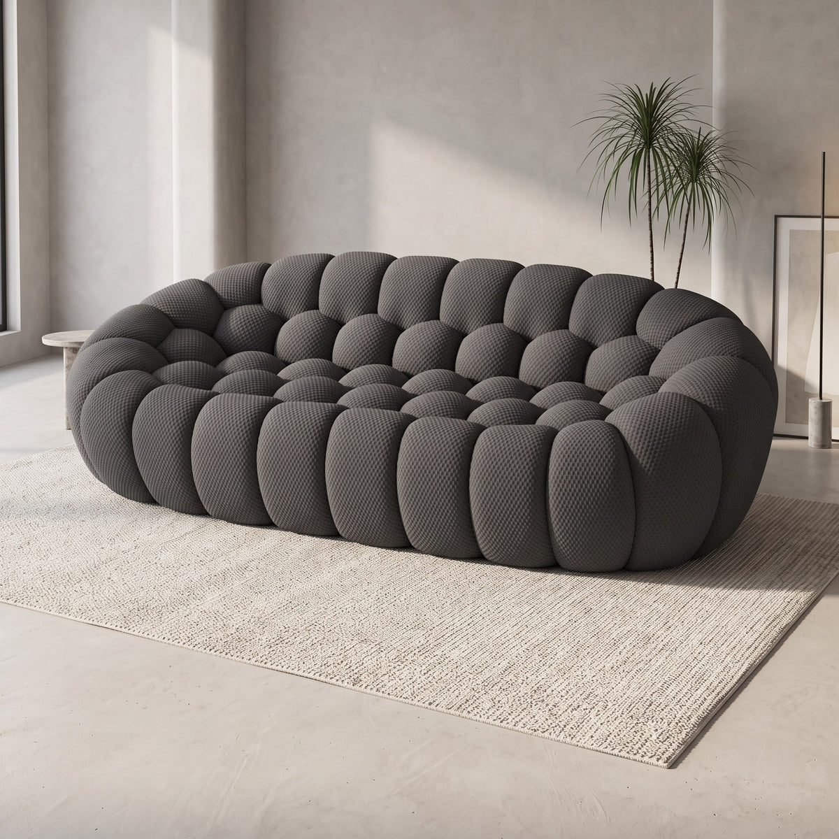 Boneless Sectional — 1/2/3-Seat — Dark Grey / 3-Seat