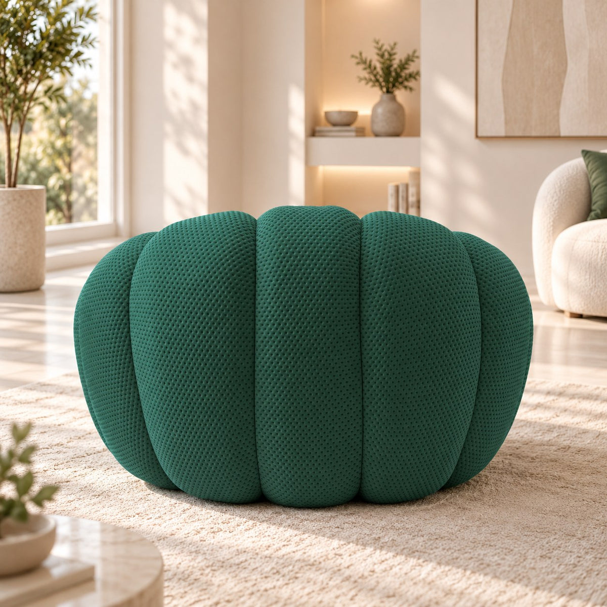 Boneless Sectional — 1/2/3-Seat — Green / 1-Seat