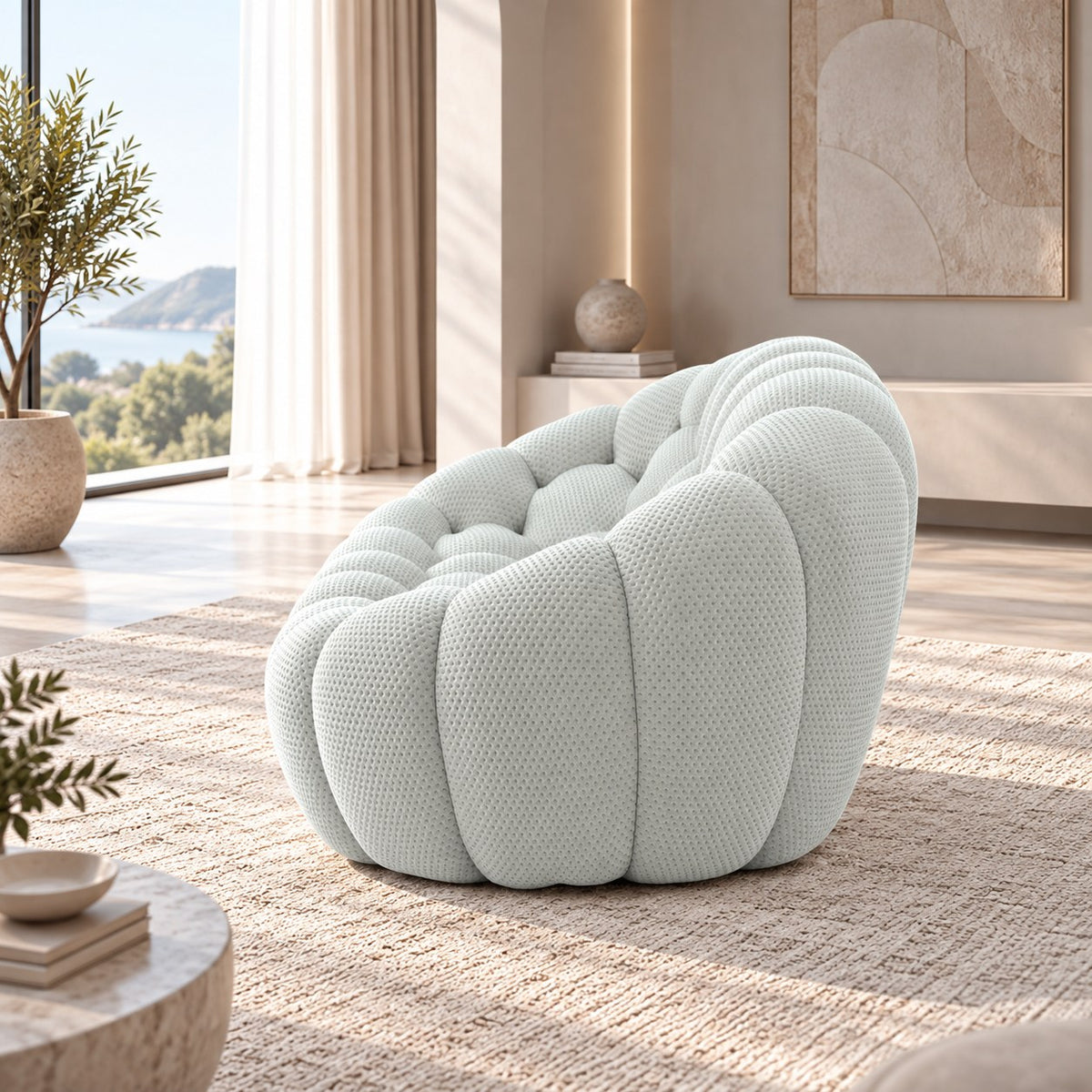 Boneless Sectional — 1/2/3-Seat — Light Grey / 1-Seat
