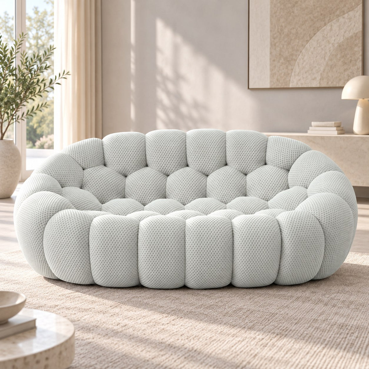 Boneless Sectional — 1/2/3-Seat — Light Grey / 2-Seat