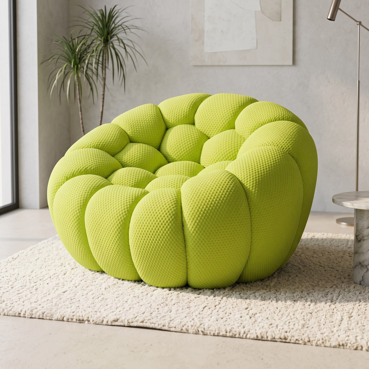 Boneless Sectional — 1/2/3-Seat — Lime Green / 1-Seat
