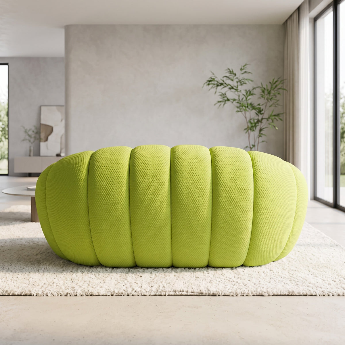 Boneless Sectional — 1/2/3-Seat — Lime Green / 2-Seat