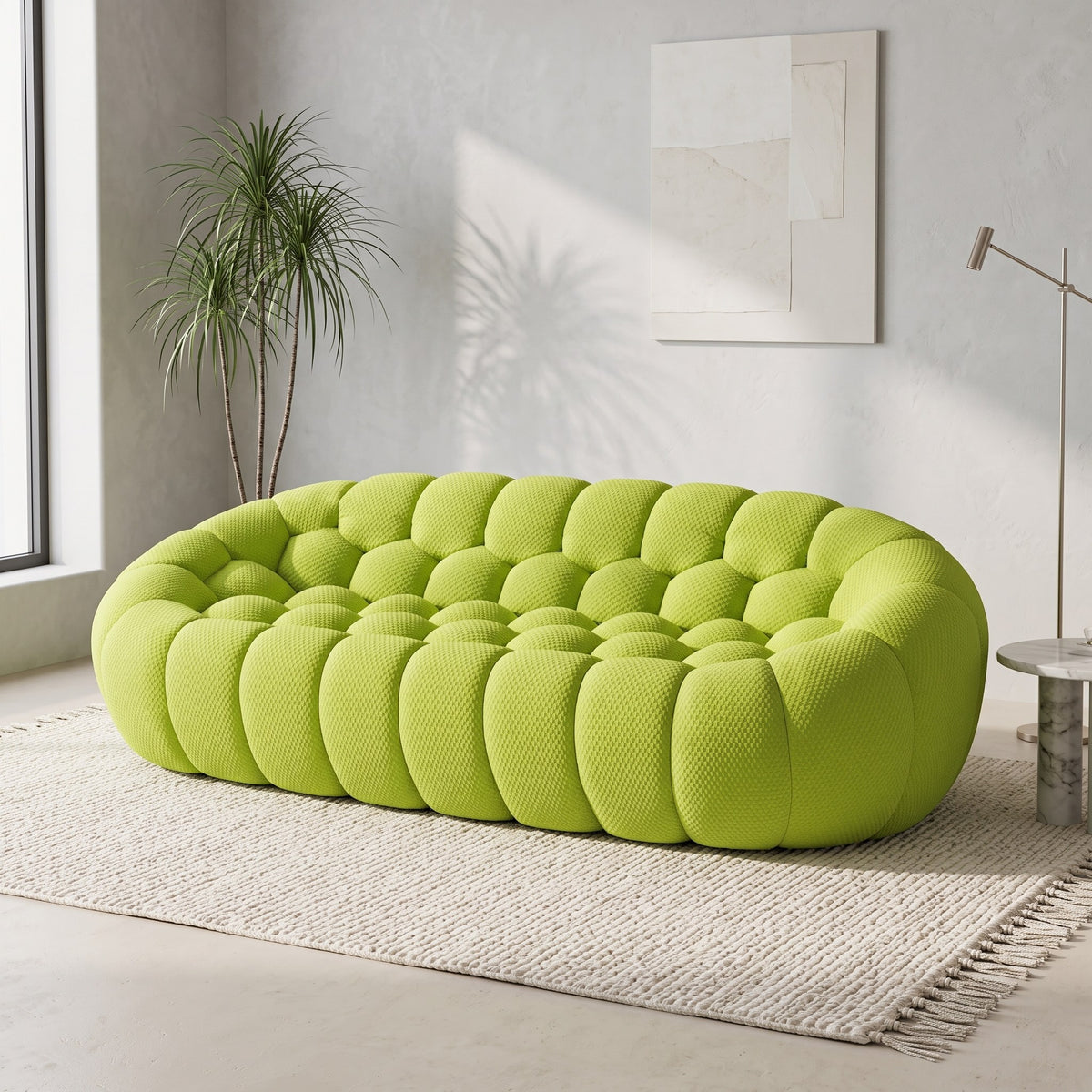 Boneless Sectional — 1/2/3-Seat — Lime Green / 3-Seat