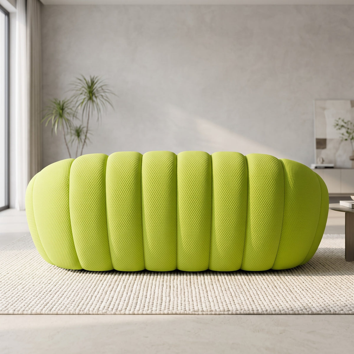 Boneless Sectional — 1/2/3-Seat — Lime Green / 3-Seat