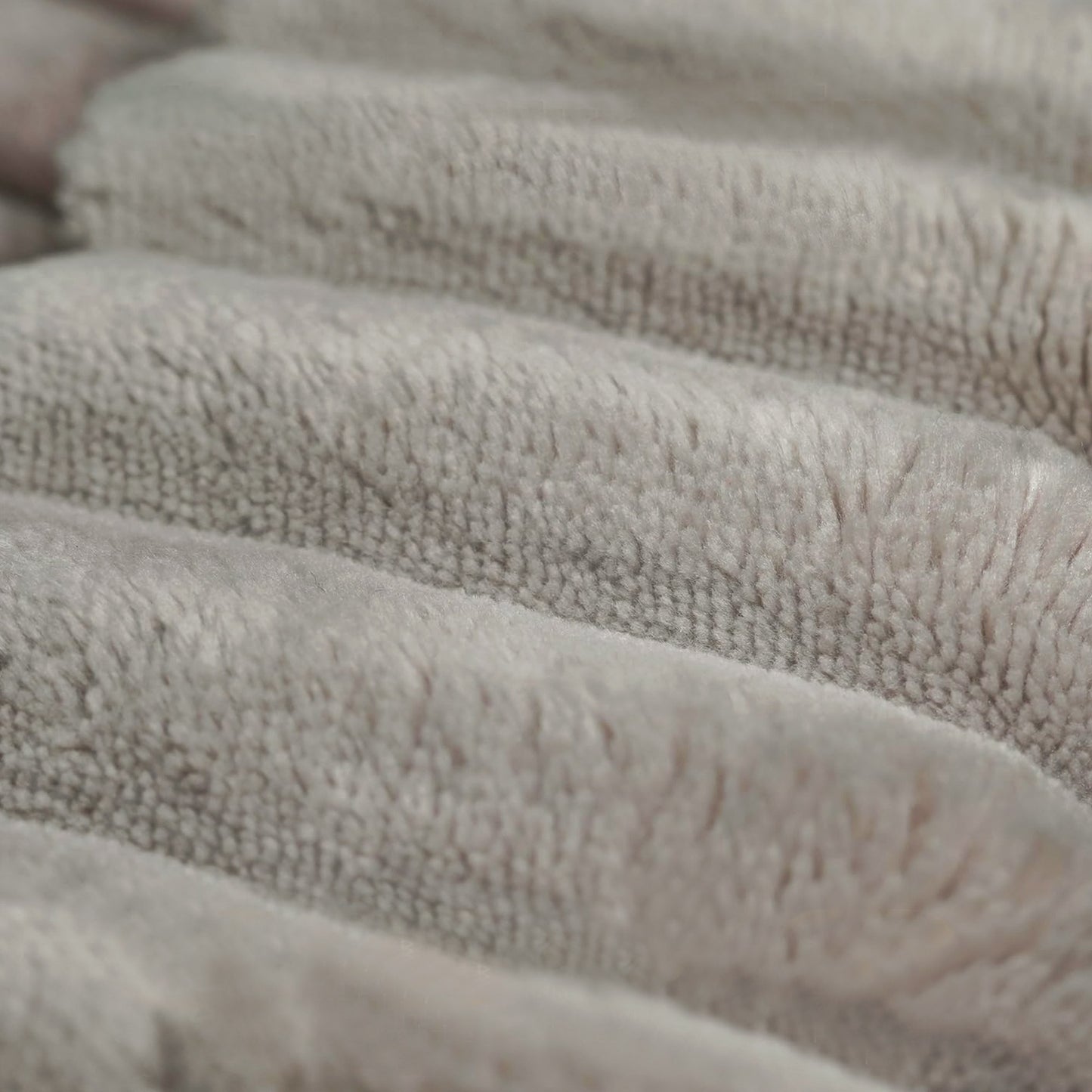 Close-up of the wide-wale camel corduroy fabric and channel stitching — Camel / 2-Seat (63"W)