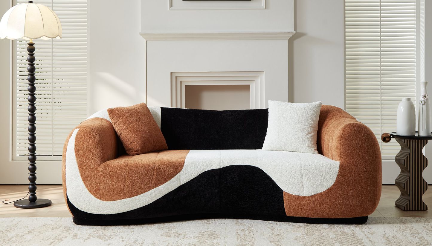 The Agate — Curved Boneless Sofa