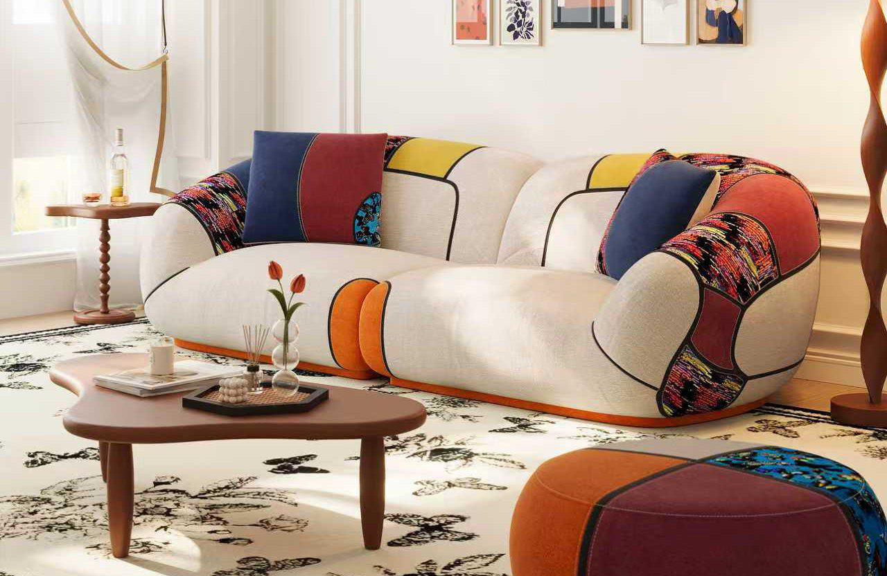 The Mosaic — Boneless Sofa