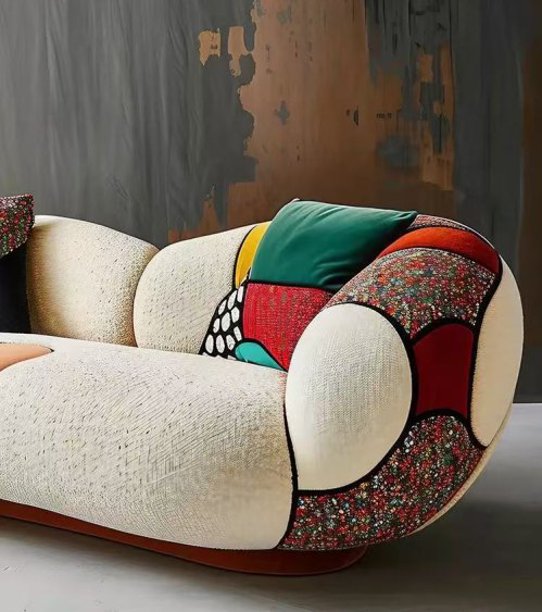 The Mosaic — Boneless Sofa