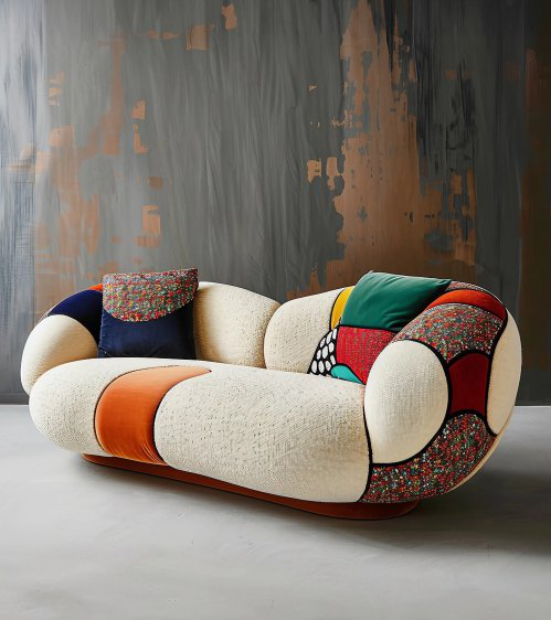 The Mosaic — Boneless Sofa