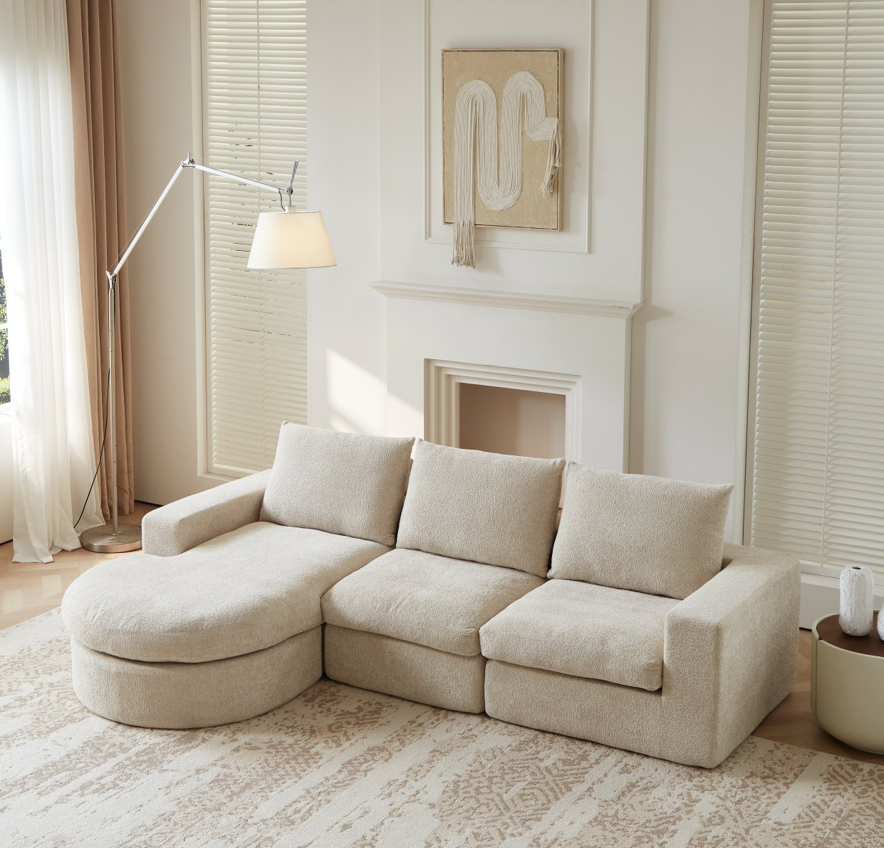 The Foundry — Spring & Foam Corner Sofa