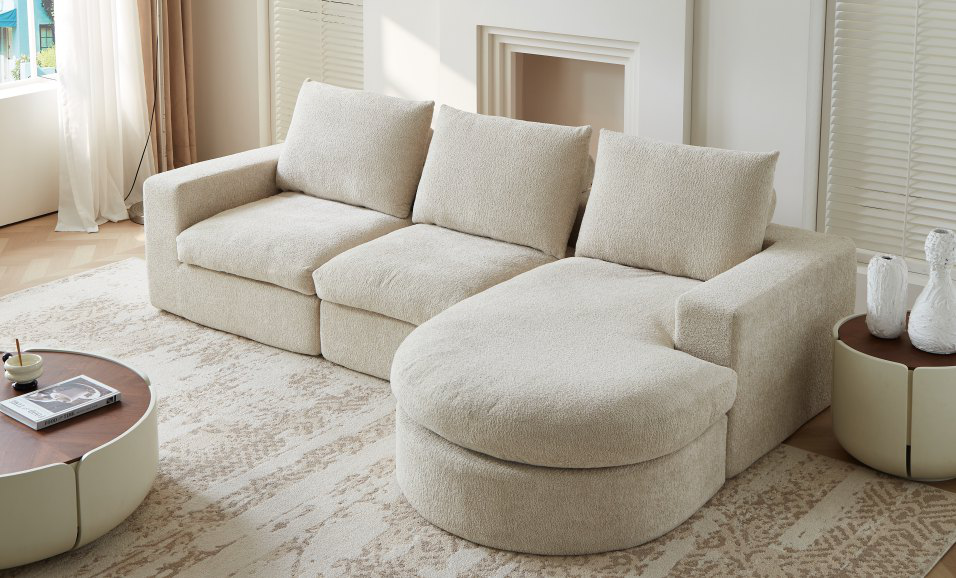 The Foundry — Spring & Foam Corner Sofa