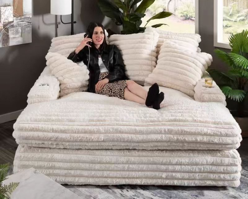 The Zenith — Oversized Boneless Lounge Sofa