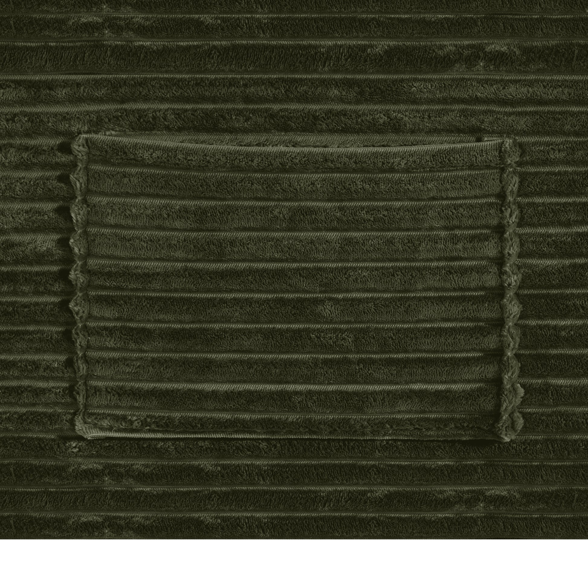 Corduroy Compression Sofa — 5-Seat, 134"W — Green