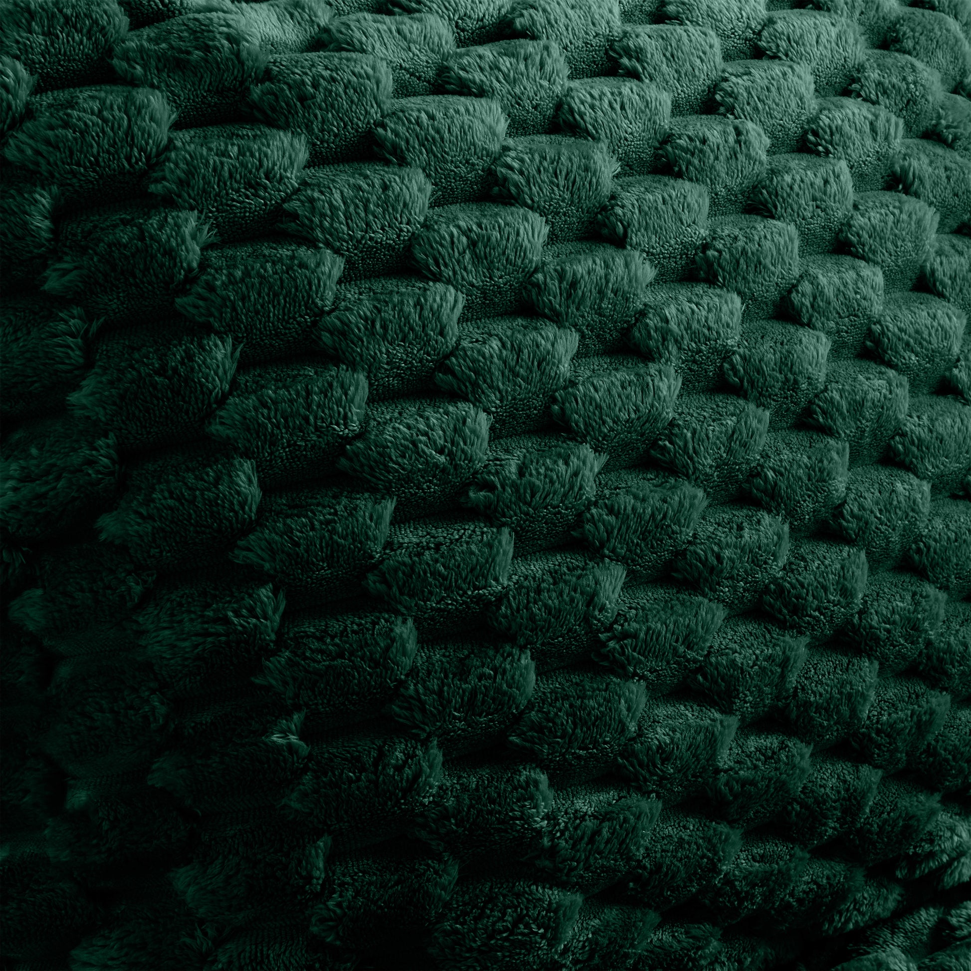 Flannelette Compression Sectional — 2/3/4-Seat — Green / 3-Seat